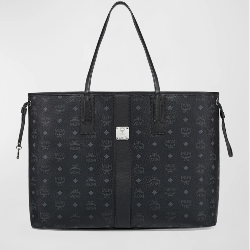 Authentic MCM Tote Bag - Liz Large Reversible Visetos with Dust Bag
